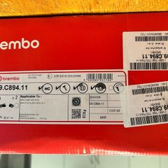 BMW e60 brake discs and pads BREMBO