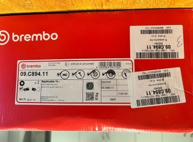 BMW e60 brake discs and pads BREMBO