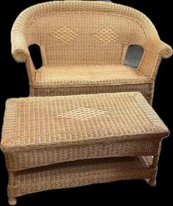 Cane Sofa