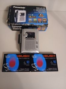 panasonic mini cassette recorder