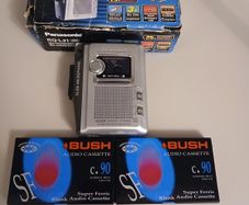 panasonic mini cassette recorder