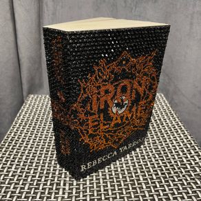 Rebecca Yarros Iron Flame Paperback Bedazzled Custom Made Brand New
