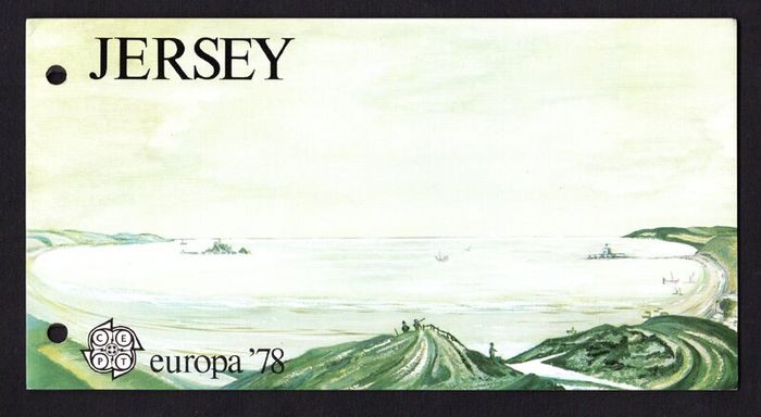 1978 Jersey EUROPA Stamps - Monuments Commemorative Stamps Presentation Pack