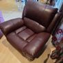Reclining Leather Chair Image 4