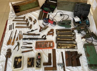 Job Lot Of Tools, Various Prices (deceased Estate)