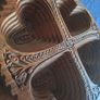 Hand Carved Wooden Basket / Serving Dish Image 4