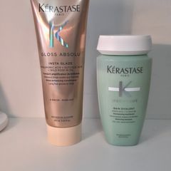 Kerastase Gloss Absolu Conditioner + Specifique Bain Divalent Shampoo