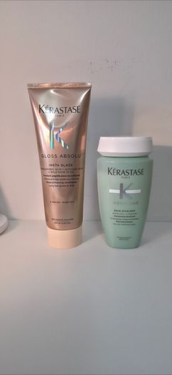 Kerastase Gloss Absolu Conditioner + Specifique Bain Divalent Shampoo