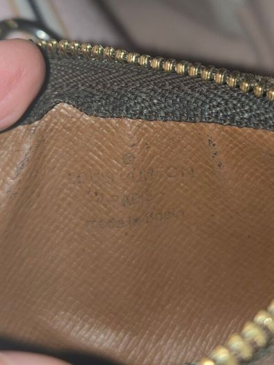 Genuine Louis Vuitton Keyring coin purse