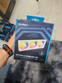 Lian li Uni fans Cl wireless 120 pack of 3 with Wireless controller unopened Brand new.
