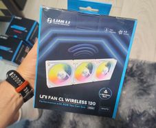 Lian li Uni fans Cl wireless 120 pack of 3 with Wireless controller unopened Brand new.