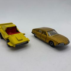 Vintage Matchbox Super  Fast BMC Pinifarina and woosh n push