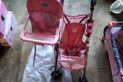 Baby Born Pushchair &amp; Highchair