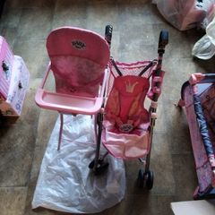Baby Born Pushchair & Highchair