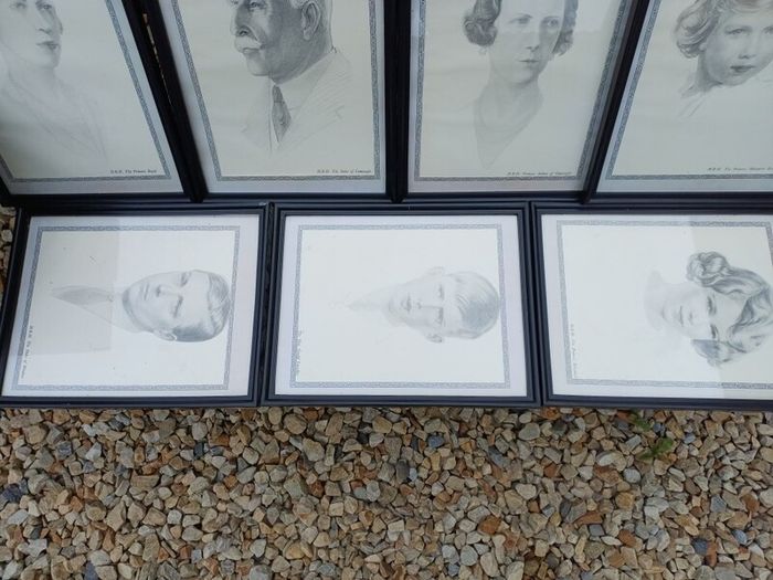 Vintage House of Windsor Portraits