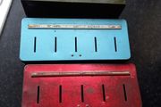 Vintage mid century Thrift savings boxes