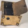 vintage brass clocks mantel lantern carriage Junghans ato mat Smiths of England Image 9