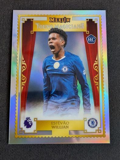 Topps Merlin 2026 Young Magicians Estevao William Chelsea Rookie Card