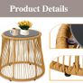 3 Piece Outdoor Patio Furniture Set Image 3