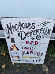 whiskey sign