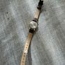 Ladies Q&Q (Citizen) Falcon gold-tone quartz watch, brown leather strap Image 4