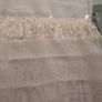 2 Cream Voile Curtain Panels Image 2