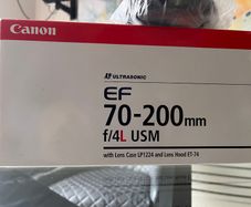 Canon 70-200 F/4L in New Condition