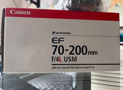Canon 70-200 F/4L in New Condition