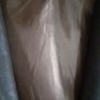 Brown Leather Trench Coat. Image 8