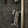 Chrome extendable curtain rail Image 4