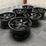 18" Inch Strom DSF45 Drift Alloy Wheels 5x114.3 Nissan silvia skyline R32 R33 Chaser JZX lexus IS200 Image 8