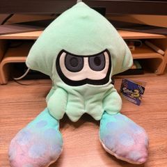 Splatoon 3 Light Blue Squid Plush 40cm SP37 Tagged