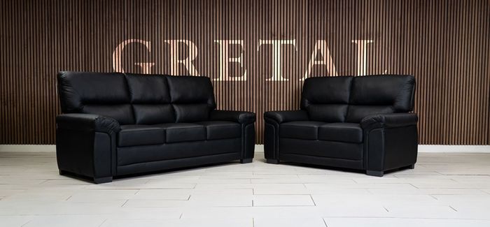 brand new 3+2 leather sofa