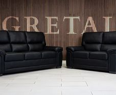 brand new 3+2 leather sofa