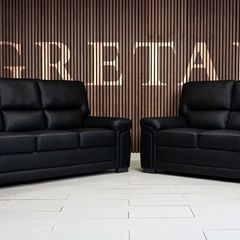 brand new 3+2 leather sofa