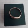 Gents gold tablet/Identity vintage ring Image 3