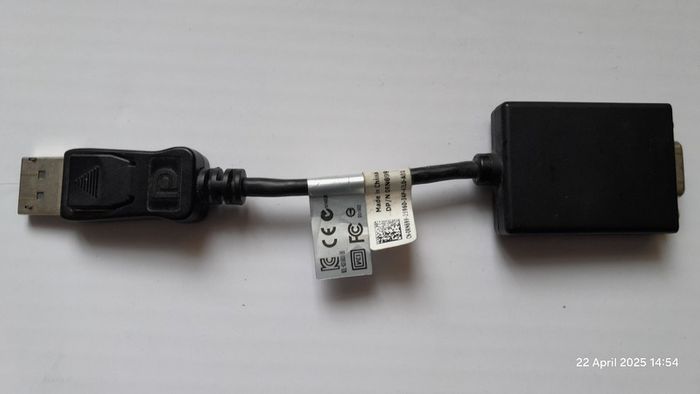 DisplayPort DP male to VGA female Adapter Converter Monitor PC Projector