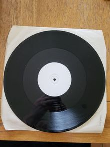 White label test pressing 12 inch vinyl DJ WOKT2009