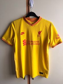 Liverpool yellow 3rd kit 2021/22