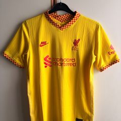 Liverpool yellow 3rd kit 2021/22