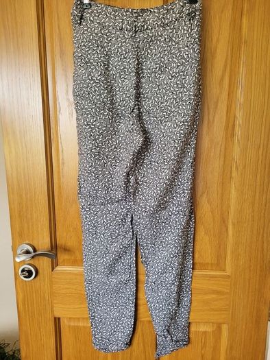 River Island Black & White Printed Leggings