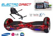 6.5 inch Hoverboard Diablo Bluetooth + Kart - Red Black for Sale