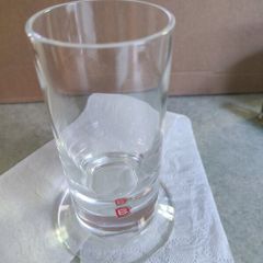 Small vase dartington Crystal england glass .