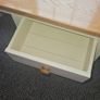 Solid wood dressing table with 6 drawers Image 5