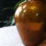 Set of 3 Antique Amber Glass Bottles - OXO 16oz & Bovril 2oz & 1/2oz. c.1900-1930. Excellent Antique Condition Image 5