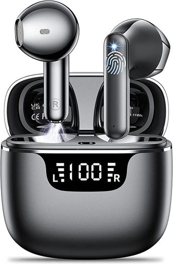 Earbuds,Wireless Headphones Bluetooth 5.3 Earphones with 4 ENC Noise Cancelling Mic 2023 Upgrade wireless Earbuds (FREE SHIPPING)
