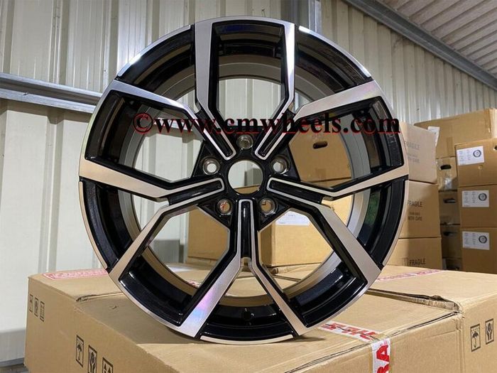 17" Inch Faro Style Alloy Wheels VW Golf MK5 MK6 MK7 MK7.5 Audi A3 Seat Leon Caddy Skoda 5x112
