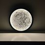 Realistic 3D Printed Moon Lamp Image 4