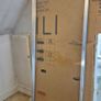 Baby Ili Hinged Shower Door Chrome and Side Panel Image 3