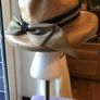 Vintage Gold Hat with beige/brown bands Image 4
